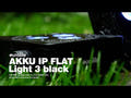 EUROLITE AKKU IP Flat Light 3 bk
