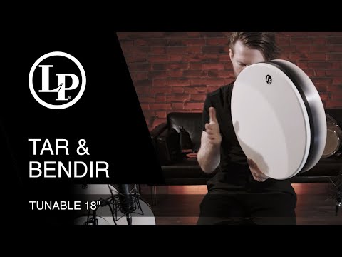 Latin Percussion Tamburi a cornice Bendirs accordabili - 18" x 4" (LP5030BF)