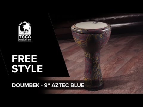 Toca Doumbek Freestyle - Aztec Blue (SFMTDK-9AB)