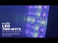 EUROLITE LED TMH-W375 Matrix Teste Mobile Wash Zoom