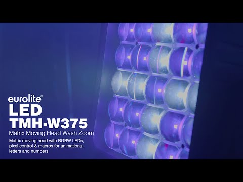 EUROLITE LED TMH-W375 Matrix Teste Mobile Wash Zoom