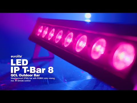 EUROLITE LED IP Barra T 8 QCL