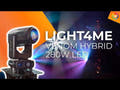 LIGHT4ME VENOM HYBRID 280W testa mobile ibrida
