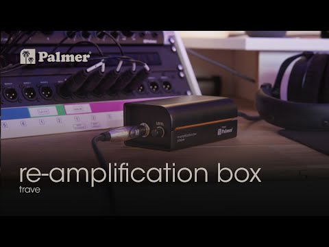 Palmer RIVER trave - Scatola re-amp passiva per la correzione
