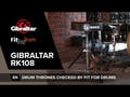 Gibraltar Sgabello per batteria Rock Hardware Series - RK108