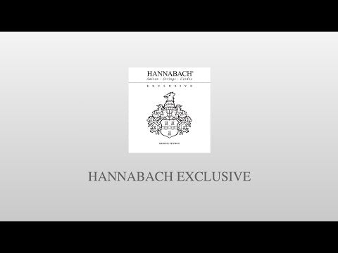 Hannabach Exclusive set di corde basse D4, A5 ed E6, chitarra classica, MT
