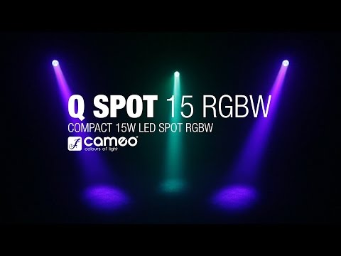 Cameo Q-Spot 15 RGBW Par Lampada (15W)