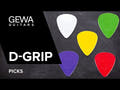 D-Grip Janicek Standard 351 plettri, 0,80 mm, caffè e latte, 12 pz.