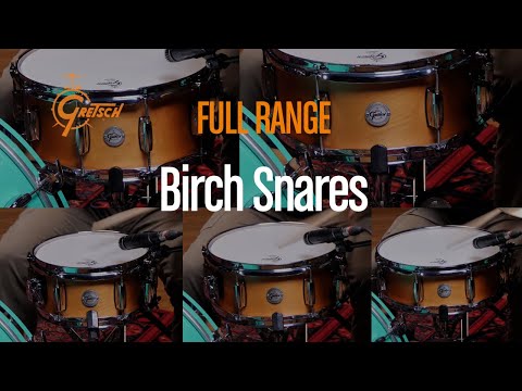 Gretsch Rullante Full Range in betulla - 10x5" (S1-0510-BSC)