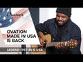 Ovation E-Acoustic Chitarre Pro Series Legend USA - Natural Satin (1767-4S-G)