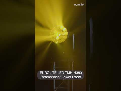 EUROLITE LED TMH-H380 Fascio/Lavaggio/Fiore Effect