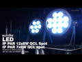 EUROLITE LED IP PAR Lampada QCL Spot (12x8W)