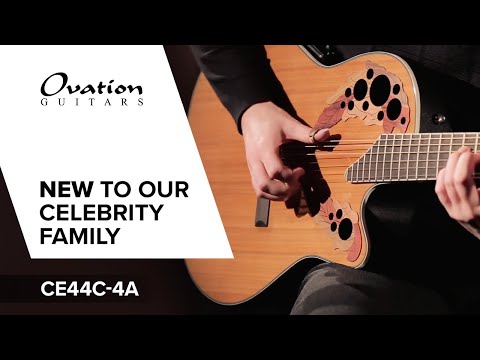 Ovation E-Acoustic Chitarre classica Celebrity MS Classic Nylon - Natural Gloss (CE44C-4A-G)