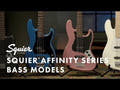 Fender Squier Affinity Jaguar Basso elettrico (Nero)