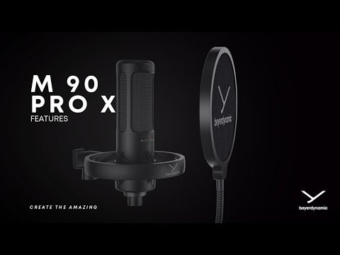 Beyerdynamic M 90 PRO X Vocal Microphone (Black)