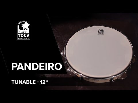 Toca Tamburo drum a mano Pandeiro - TPD12
