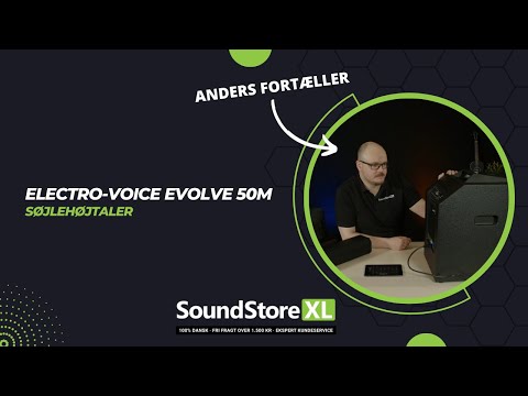 EV Evolve 50M - Sistema di altoparlanti a colonna portatile con mixer a 8 canali