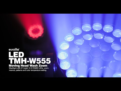 EUROLITE LED TMH-W555 Teste Mobile Wash Zoom