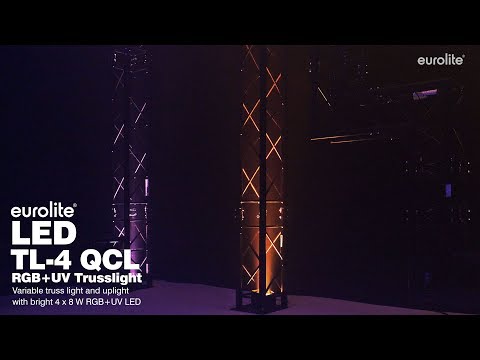 EUROLITE LED TL-4 QCL RGB+UV Luce per truss