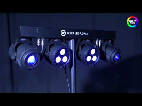 Light4Me T-BAR LED Flower e fari Par