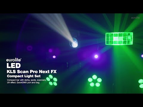 EUROLITE LED KLS Scan Pro Next FX Set di luci compatto