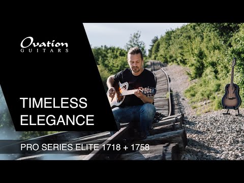 Ovation E-Acoustic Chitarre Pro Series Elite Deep Bowl Non-Cutaway 12 corde - Sunburst (1758-1-G)
