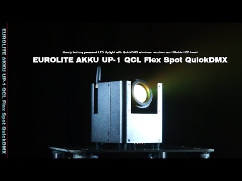 EUROLITE AKKU UP-1 QCL Flex Faretto QuickDMX