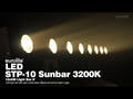 EUROLITE LED STP-10 Sunbar 3200K 10x5W Barra luminosa Light 6°