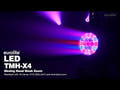 EUROLITE LED TMH-X4 Teste Mobile Wash Zoom