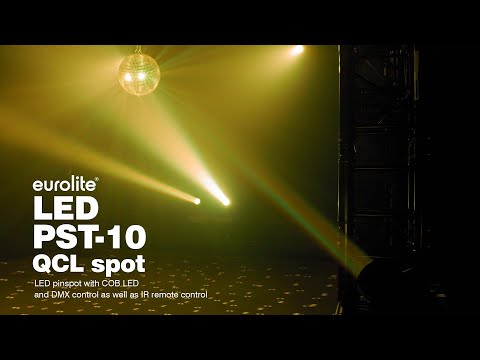 EUROLITE LED PST-10 QCL Faretto wh