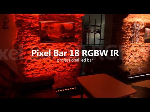 LIGHT4ME PIXEL BAR 18 barra LED RGBW IR + telecomando