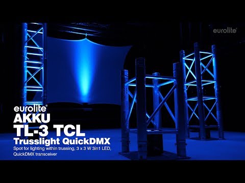EUROLITE AKKU TL-3 TCL Faretto per traliccio QuickDMX
