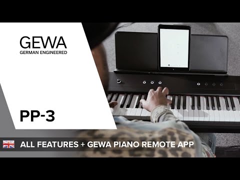GEWA pianoforte portatile PP-3 - PP-3 senza stand