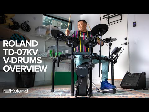 Roland V-Drums TD-07KV Set di Batteria Elettronica