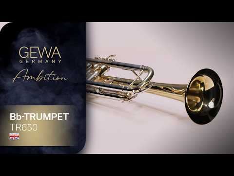 GEWA Ambition TR650 trombe in Sib, finitura trasparente