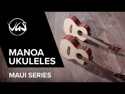 VGS Manoa Maui ukulele tenore elettroacustico con cutaway