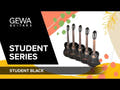 GEWA chitarra classica Student nera - misura 3/4 nera