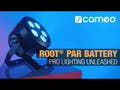 Cameo ROOT® PAR BATTERY - 5 × 4 W faretto PAR RGBW LED a batteria