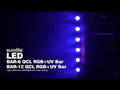 EUROLITE BARRE LED-6 QCL RGB+UV