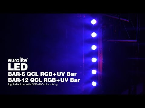 EUROLITE BARRE LED-6 QCL RGB+UV