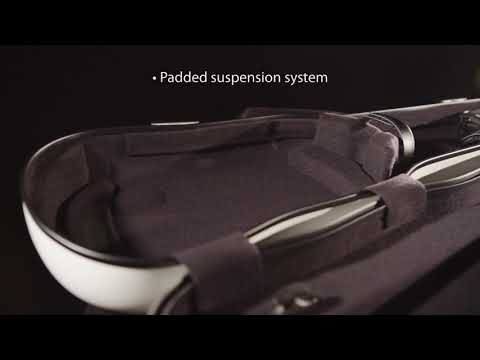 GEWA Form shaped violin cases Air 1.7 - Black highgloss (with side handle)