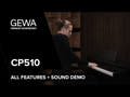 GEWA Pianoforte digitale CP510 - nero opaco