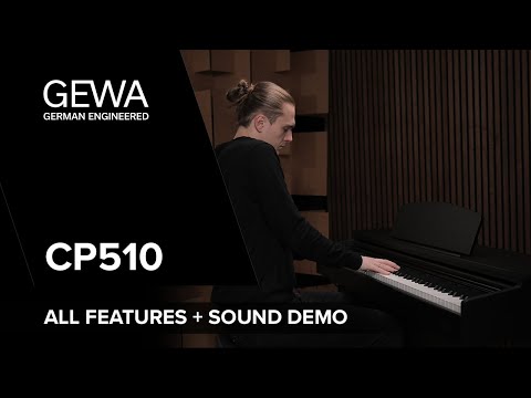 GEWA Pianoforte digitale CP510 - nero opaco