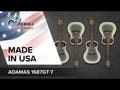 Adamas Chitarre E-Acoustic 1687GT Deep Non-Cutaway - Reverse Beige Burst (1687GT-7-G)