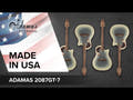 Adamas E-Acoustic Chitarre 2087GT Deep Contour Cutaway - Reverse Beige Burst (2087GT-7-G)