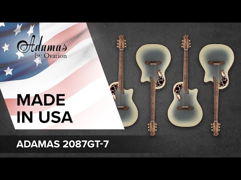 Adamas E-Acoustic Chitarre 2087GT Deep Contour Cutaway - Reverse Beige Burst (2087GT-7-G)