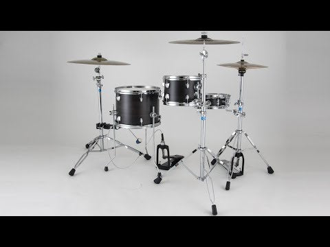 Dixon PODL520BKC batteria, satin black coal lacquer