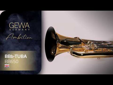 GEWA Ambition BB650 tuba BBb, laccata trasparente
