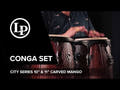 Latin Percezione Conga set City Series - 10" & 11" (LP646NY-CMW)
