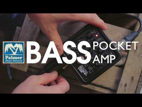 Palmer POCKET AMP BASS - Bærbar basforforstærker